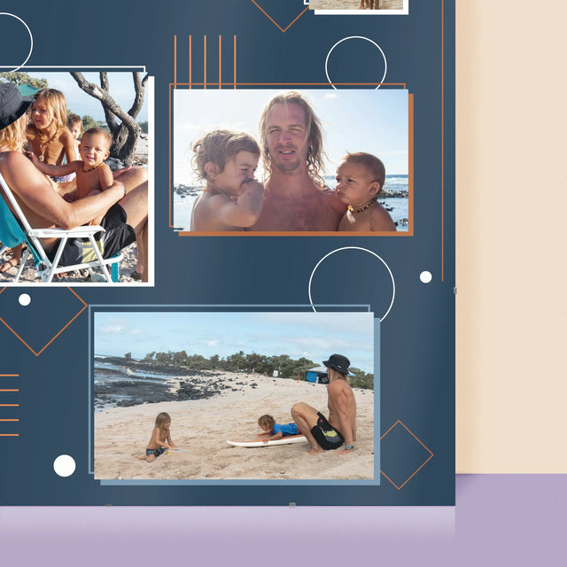 Fotokoláž: Best Dad Ever - Plagát