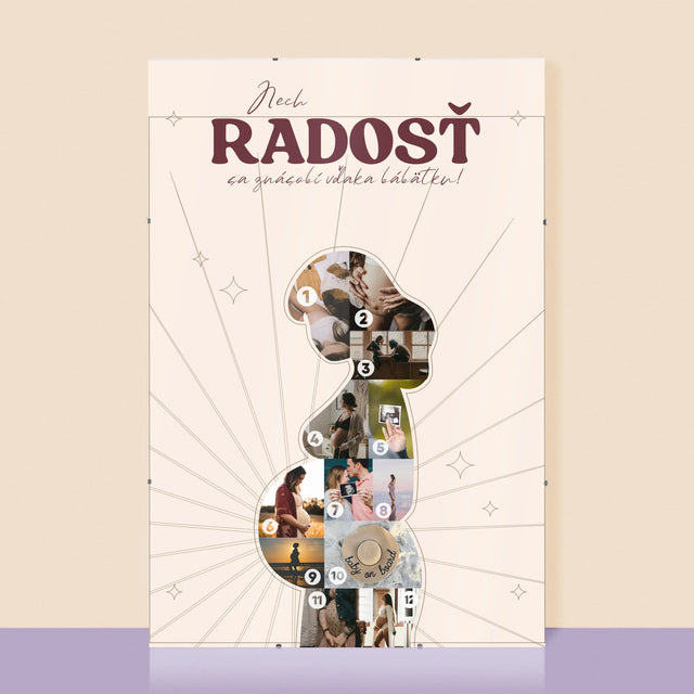 Tvar Z Fotografií: Radosť - Plagát