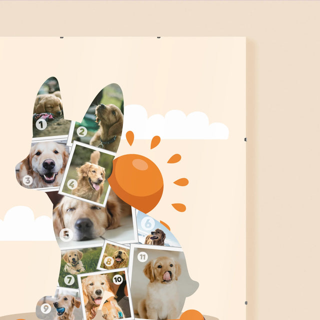 Tvar Z Fotografií: Pes - Plagát