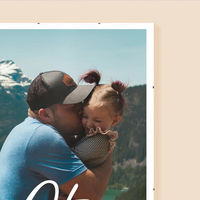 Fotografia A Podpis: Nenahraditeľný Otecko Priania - Plagát