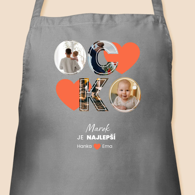 Fotokoláž: Ocko Je Najlepší - Zástera