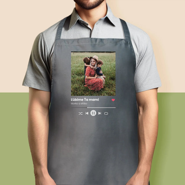 Fotografia A Podpis: Ľúbime Ťa Mami - Zástera