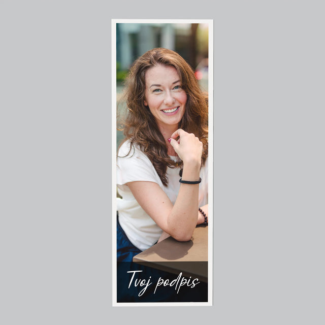 Fotografia A Podpis: Tvoja Fotografia A Podpis - Magnetka Na Chladničku