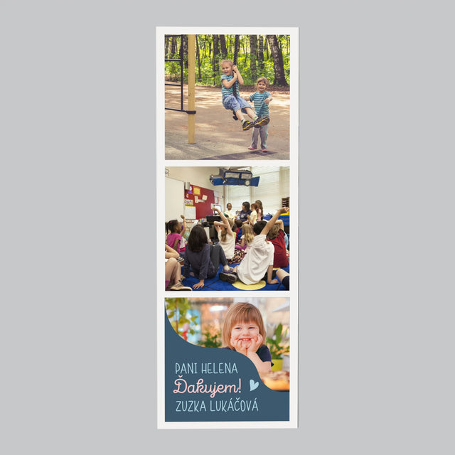 Fotografia A Podpis: Pamiatka Pre Učiteľku V Škôlke - Magnetka Na Chladničku