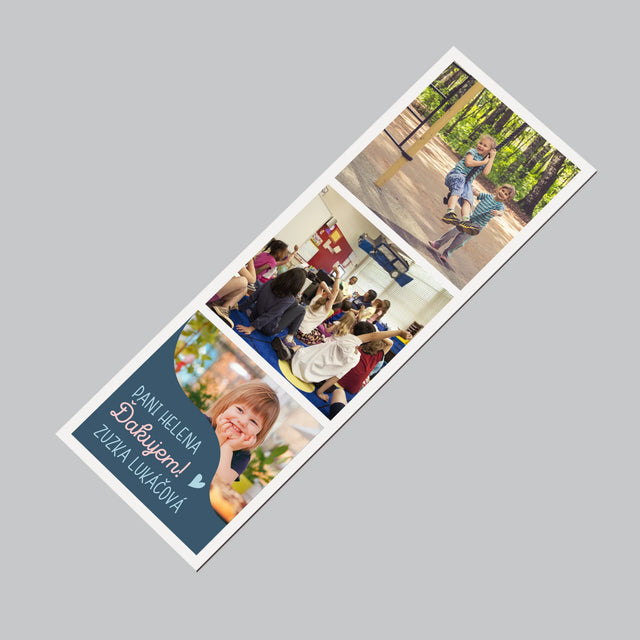 Fotografia A Podpis: Pamiatka Pre Učiteľku V Škôlke - Magnetka Na Chladničku