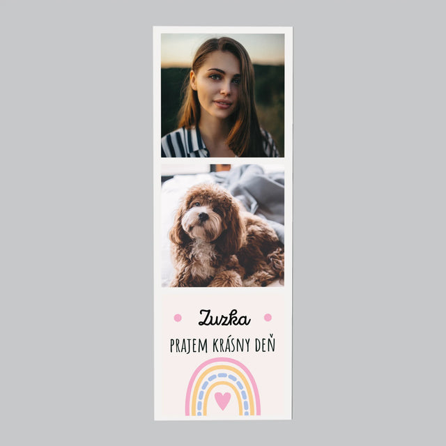Fotokoláž: Prajem Krásny Deň - Magnetka Na Chladničku
