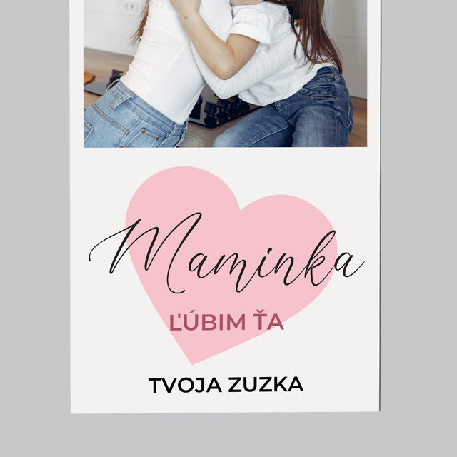 Fotokoláž: Maminka - Magnetka Na Chladničku