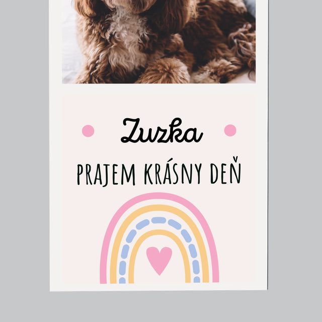 Fotokoláž: Prajem Krásny Deň - Magnetka Na Chladničku