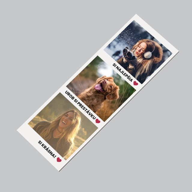 Fotografia A Podpis: Pozitívne Myšlienky - Magnetka Na Chladničku