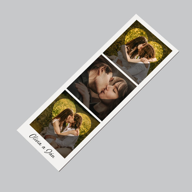 Fotografia A Podpis: Zaľúbení Srdce - Magnetka Na Chladničku