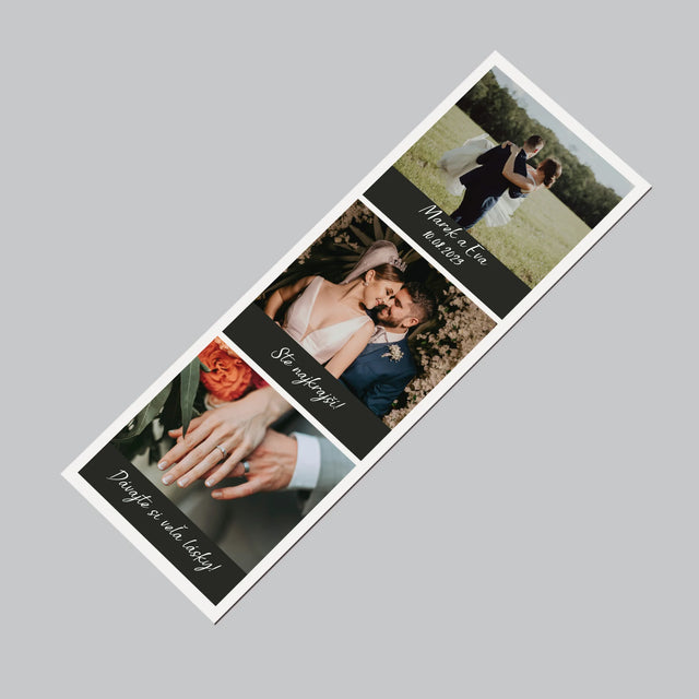 Fotografia A Podpis: Svadobná Fotografia - Magnetka Na Chladničku