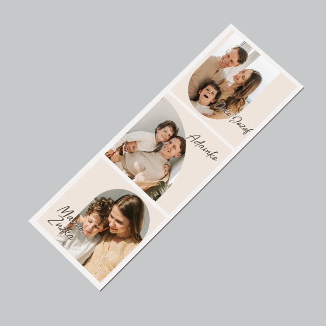 Fotografia A Podpis: Fotografie Rodiny - Magnetka Na Chladničku