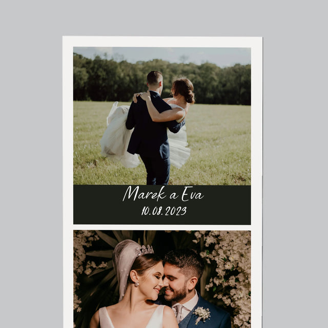 Fotografia A Podpis: Svadobná Fotografia - Magnetka Na Chladničku