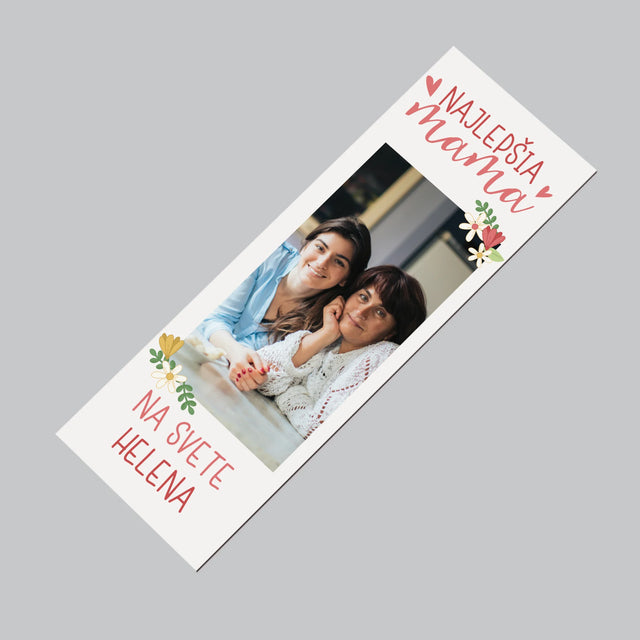 Fotografia A Podpis: Najlepšia Mama Svet - Magnetka Na Chladničku