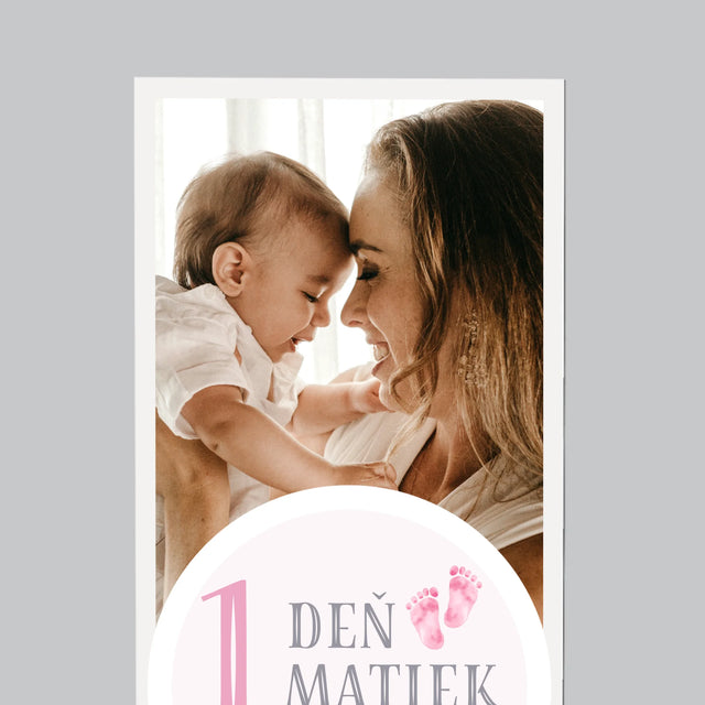 Fotokoláž: Prvý Deň Matiek - Magnetka Na Chladničku