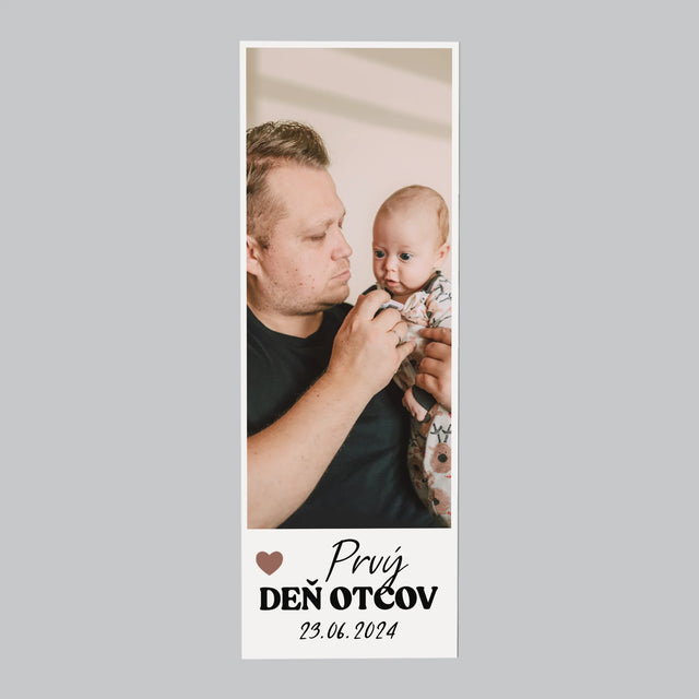 Fotografia A Podpis: Prvý Deň Otcov - Magnetka Na Chladničku