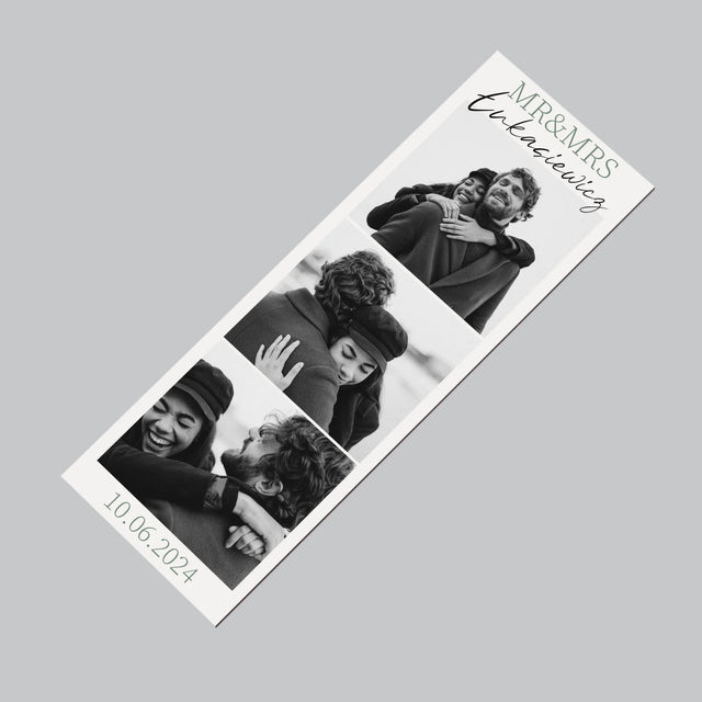 Fotokoláž: Mr&Mrs Svadobné - Magnetka Na Chladničku