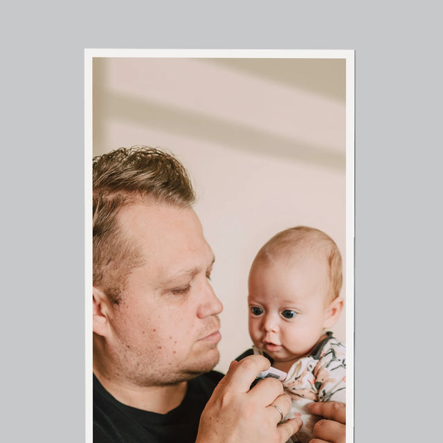 Fotografia A Podpis: Prvý Deň Otcov - Magnetka Na Chladničku