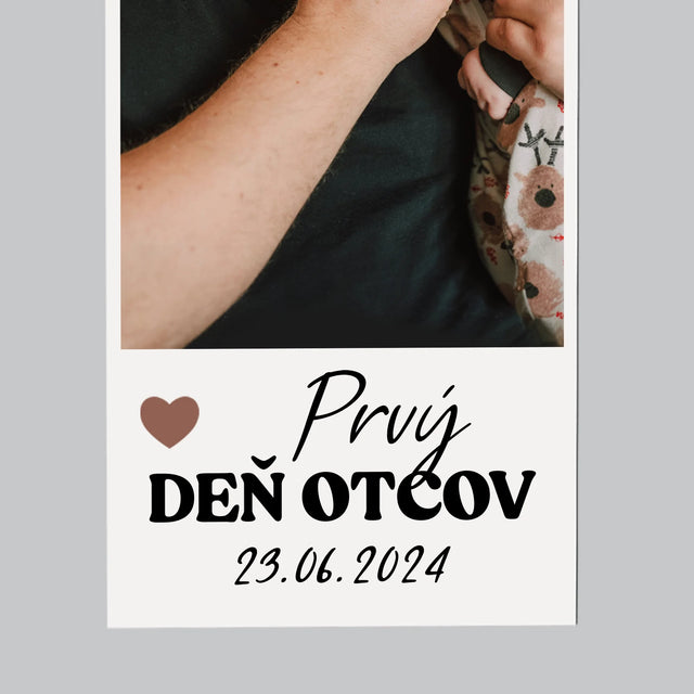 Fotografia A Podpis: Prvý Deň Otcov - Magnetka Na Chladničku
