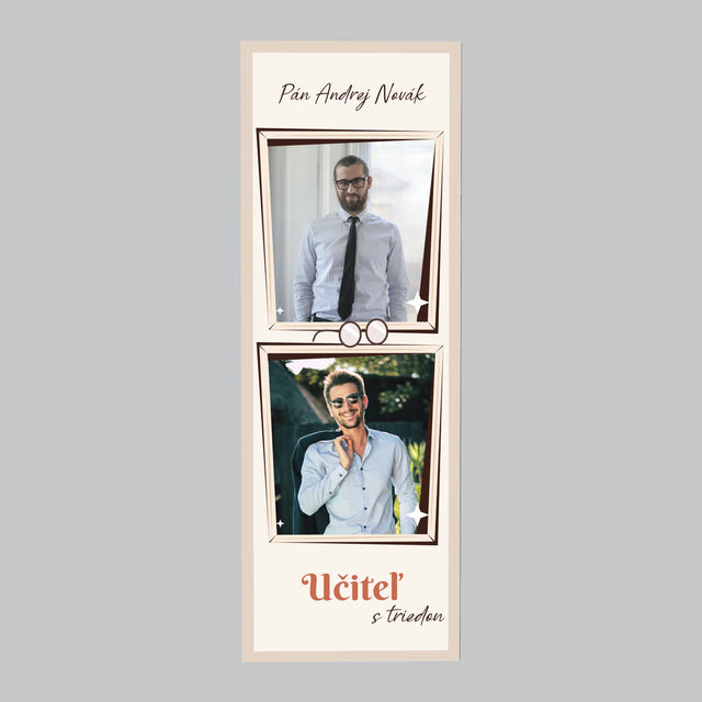 Fotografia A Podpis: Učiteľ S Triedou - Magnetka Na Chladničku