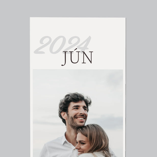 Fotokoláž: Mr&Mrs Dátum - Magnetka Na Chladničku