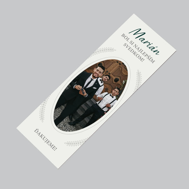 Fotografia A Podpis: Bol Si Najlepším Svedkom - Magnetka Na Chladničku