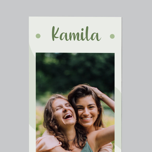 Fotografia A Podpis: Budeš Mojou Svedkyňou Kvety - Magnetka Na Chladničku