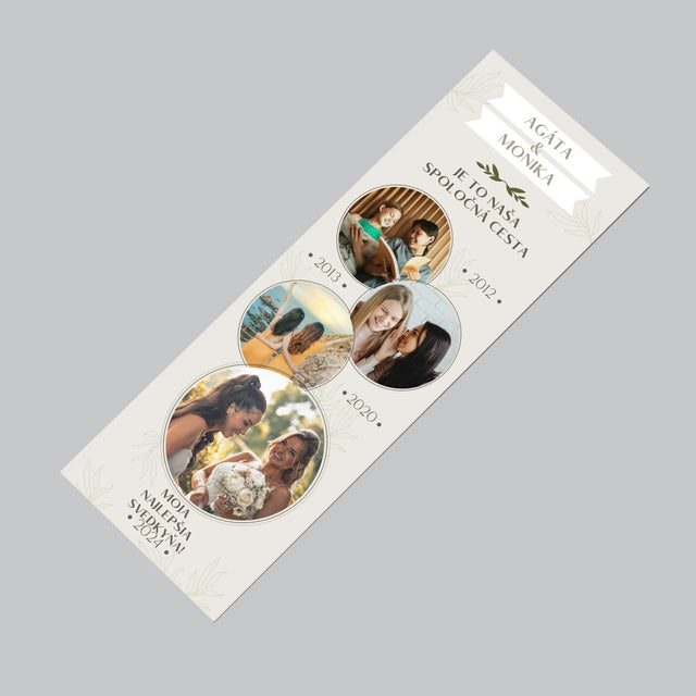 Fotokoláž: Je To Naša Spoločná Cesta - Magnetka Na Chladničku