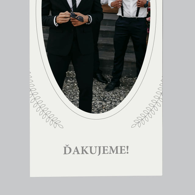 Fotografia A Podpis: Bol Si Najlepším Svedkom - Magnetka Na Chladničku