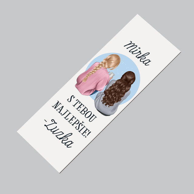 Tvorenie Postavy: Priateľky - Magnetka Na Chladničku