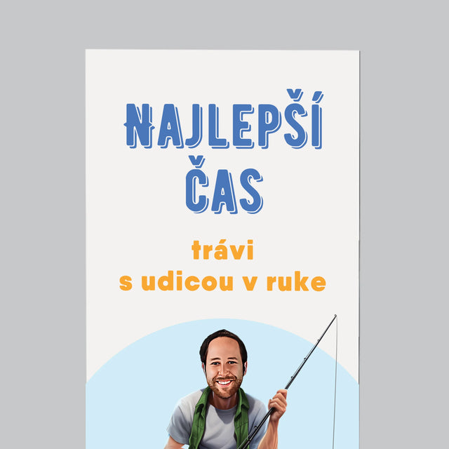 Fotografia A Podpis: Najlepší Čas - Magnetka Na Chladničku