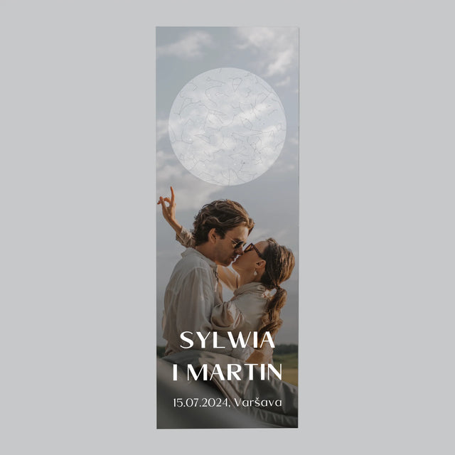 Mapa Hviezd: Svadba - Magnetka Na Chladničku