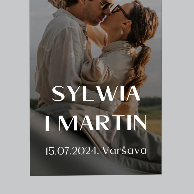 Mapa Hviezd: Svadba - Magnetka Na Chladničku