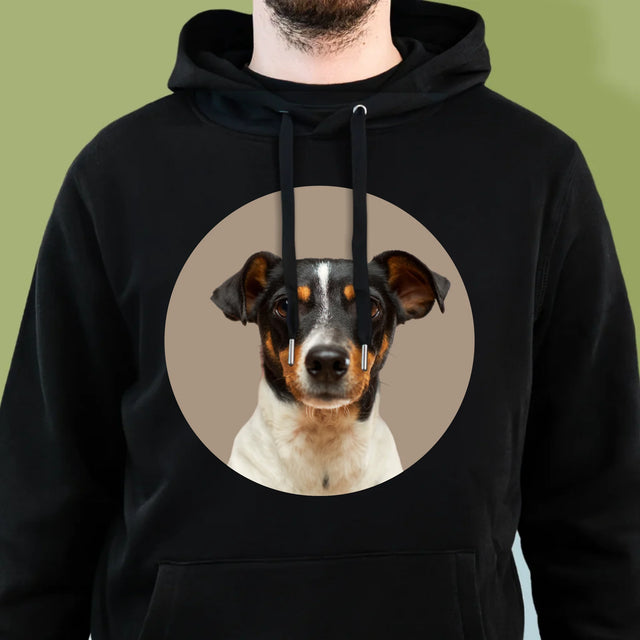 Fotografia: Tvoj Pes - Pánska Mikina S Kapucňou