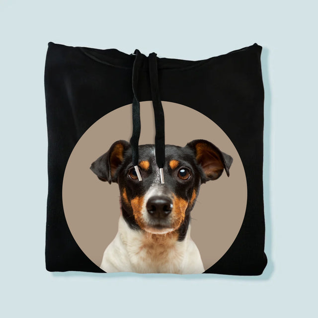 Fotografia: Tvoj Pes - Pánska Mikina S Kapucňou