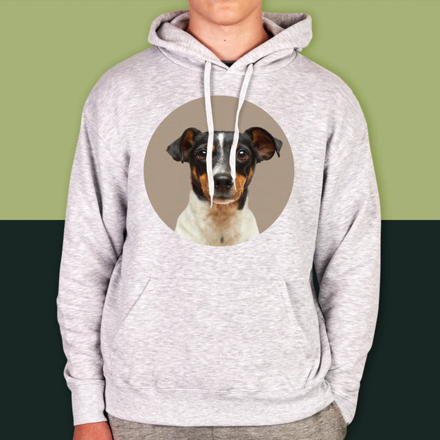 Fotografia: Tvoj Pes - Pánska Mikina S Kapucňou