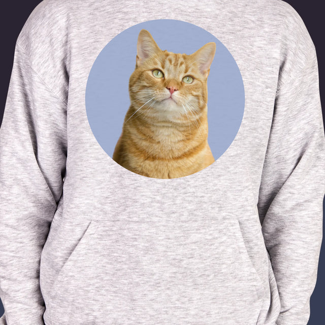 Fotografia: Tvoja Mačka - Pánska Mikina S Kapucňou