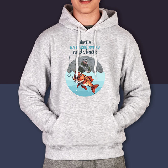 Fotografia A Podpis: Nájde Háčik - Pánska Mikina S Kapucňou