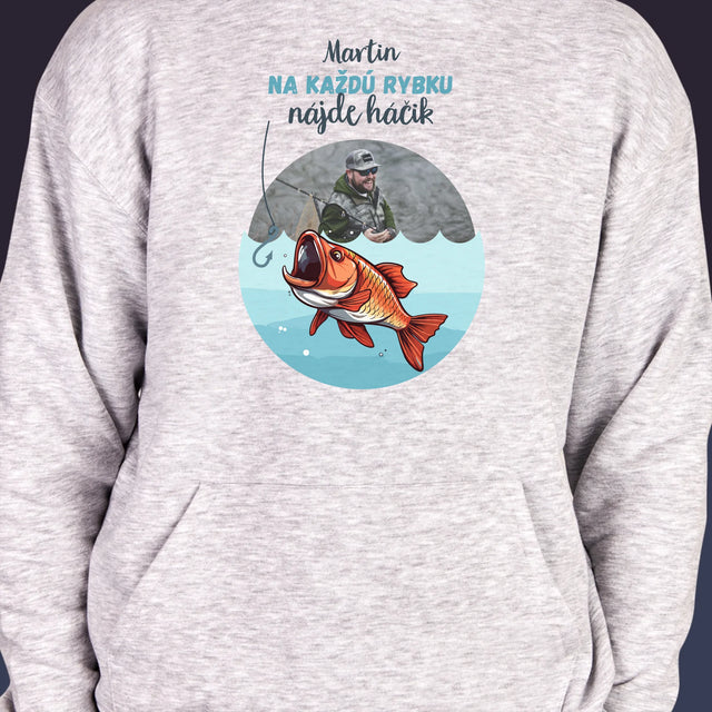 Fotografia A Podpis: Nájde Háčik - Pánska Mikina S Kapucňou