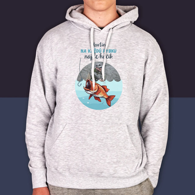 Fotografia A Podpis: Nájde Háčik - Pánska Mikina S Kapucňou