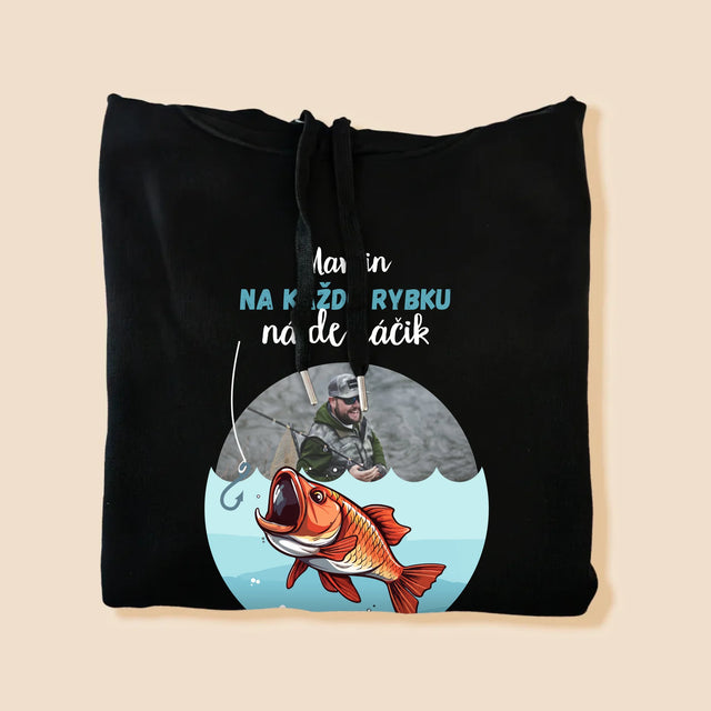 Fotografia A Podpis: Nájde Háčik - Pánska Mikina S Kapucňou