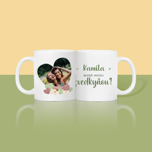 Fotografia A Podpis: Budeš Mojou Svedkyňou Kvety - Hrnček