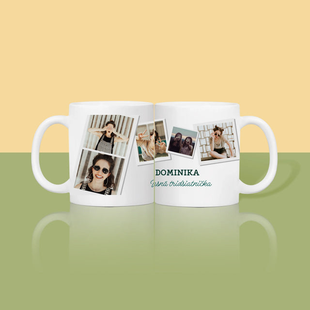 Fotokoláž: Úžasná Tridsiatnička - Hrnček