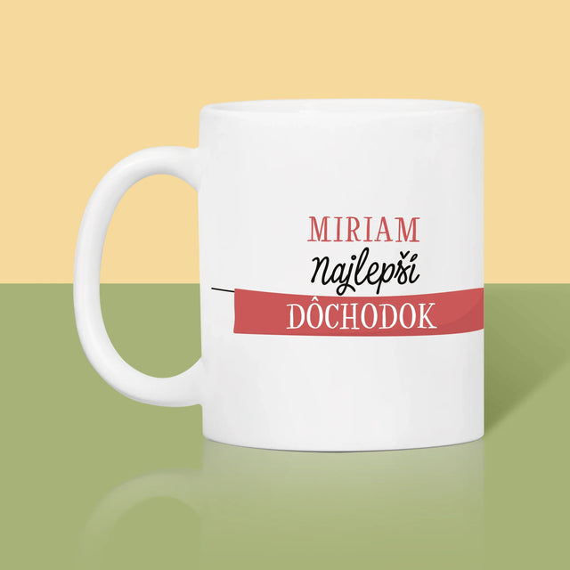 Meno A Podpis: Najlepší Dôchodok - Hrnček