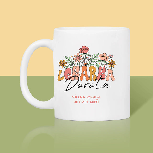 Meno A Podpis: Lekárka - Hrnček