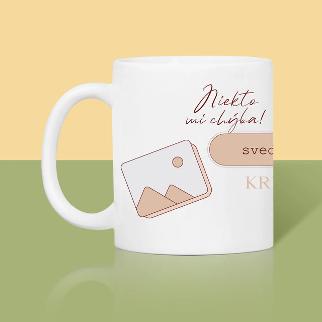 Meno A Podpis: Niekto Mi Chýba Svedok - Hrnček