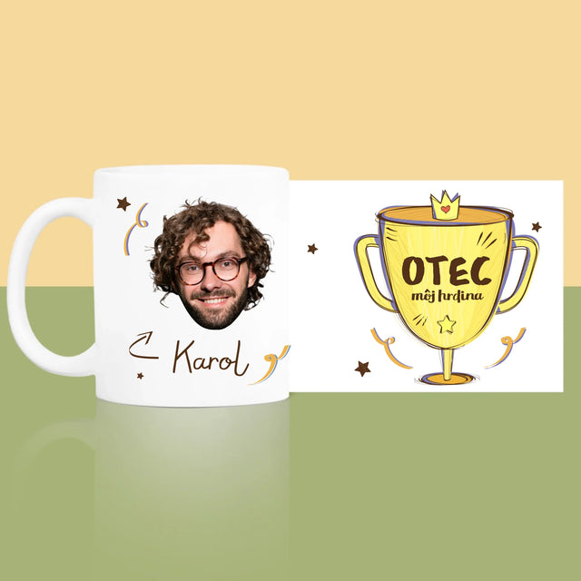 Fotografia A Podpis: Hrdina Otec - Hrnček