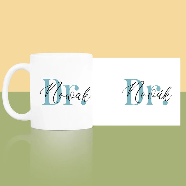 Meno A Podpis: Doktor - Hrnček