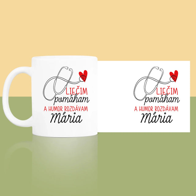 Meno A Podpis: Liečim Pomáham - Hrnček