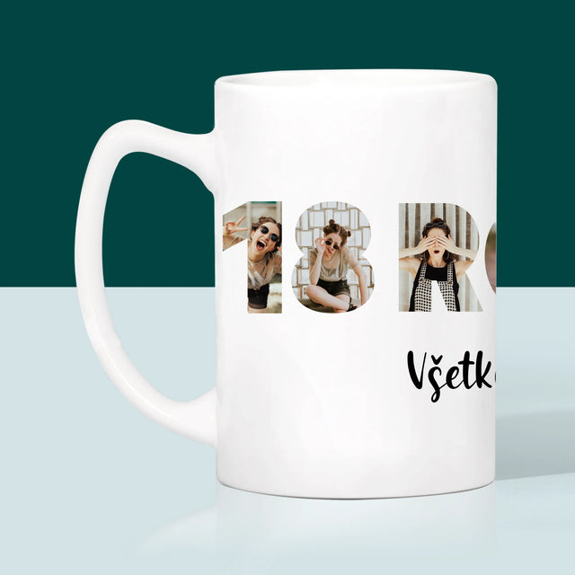 Slovo Z Fotografií: 18 Rokov Z Tvojich Fotografií - Hrnček